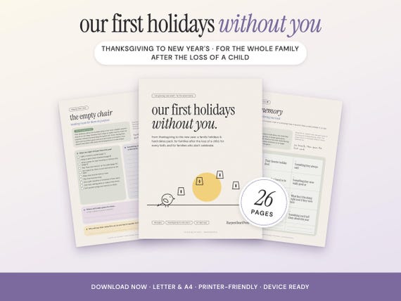 Grief Holiday Planner