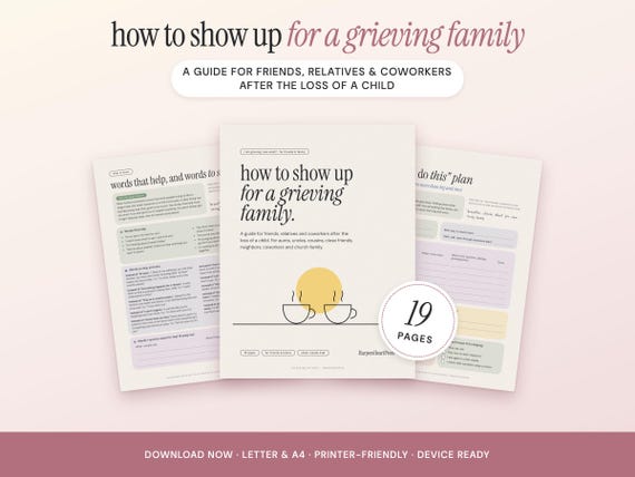 How to Help a Grieving Family